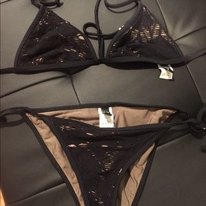 COPY - Black and Nude Guess Bikini